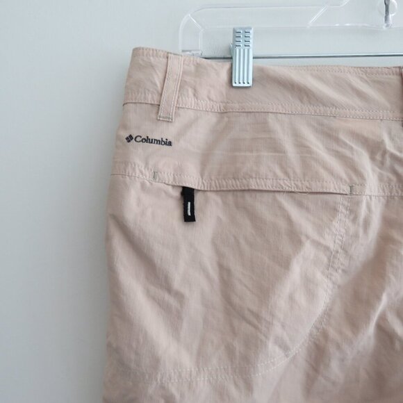 COLUMBIA Coral Point III Omni Shade Shorts in Fossil Tan Outdoor Gorpcore 14 NWT - Picture 14 of 16